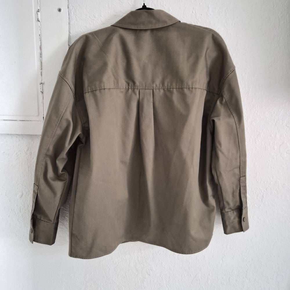 Olive Embellished Jacket - Picture 4 of 4